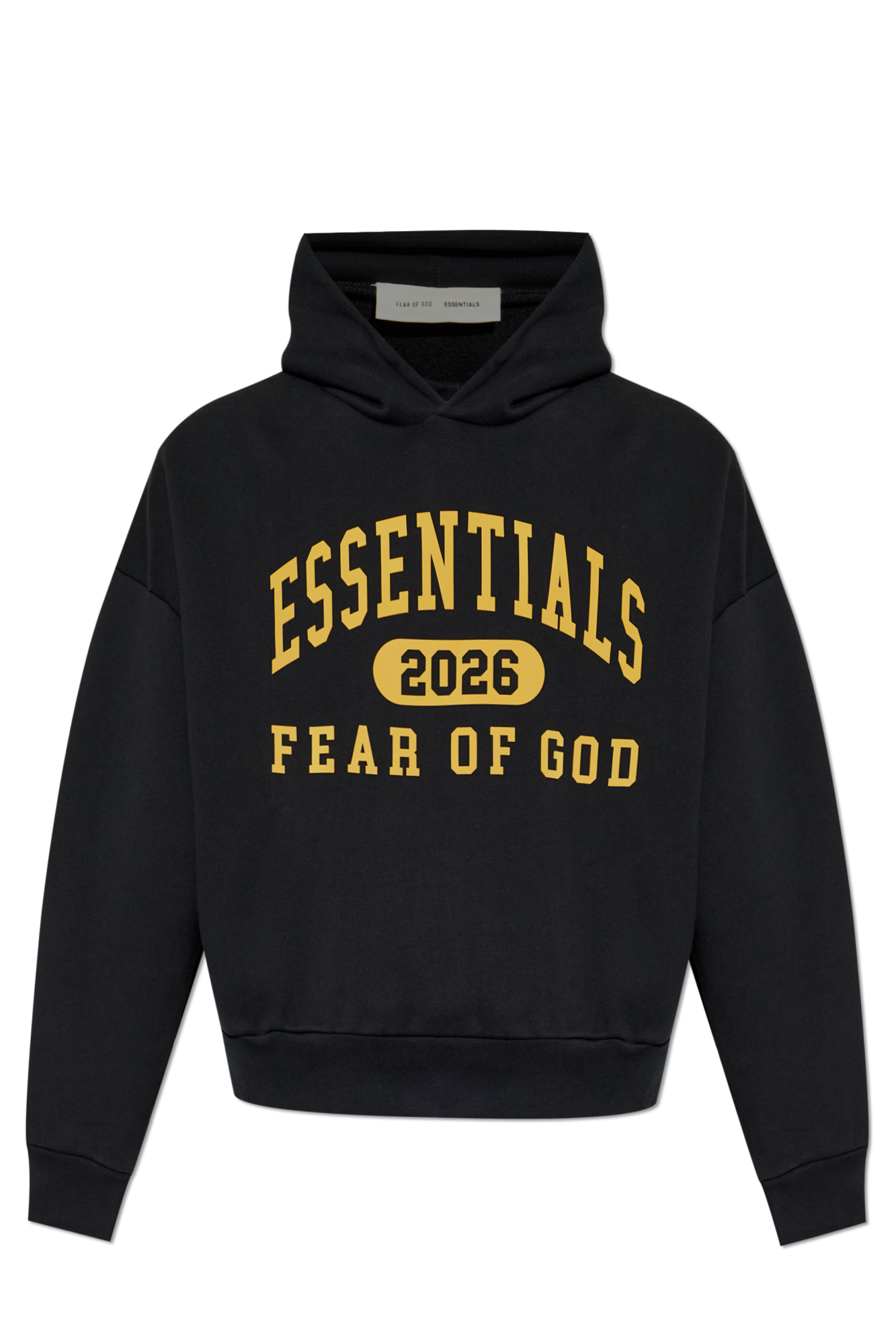 Preto Camisola com logótipo Fear Of God Essentials - Vitkac Brazil